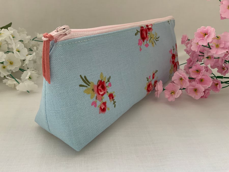 Pencil Case, Brush Case, Cosmetic Bag, Zipped Purse, Make up Purse