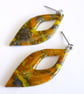 Autumn Colours Polymer Clay Dangle Earrings