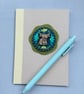 Hand Embroidered Highland Cow Notebook Set - Image 3
