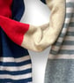 Striped and blocked Big Scarf - Image 2