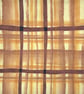 Gold and White Basket Weave Pattern Cotton Fat Quarter - Image 1