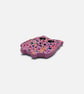 Pink Owl Teaspoon Rest, Colourful Handmade Clay Spoon Holder - Image 6