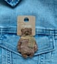 Oliver – The Woodland Wanderer Bear Brooch - Image 2