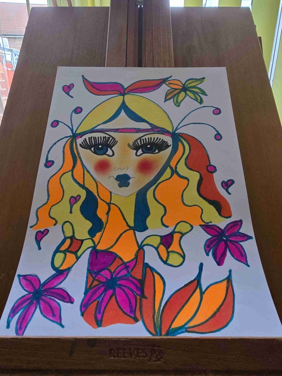 Fairy Drawing - Folksy