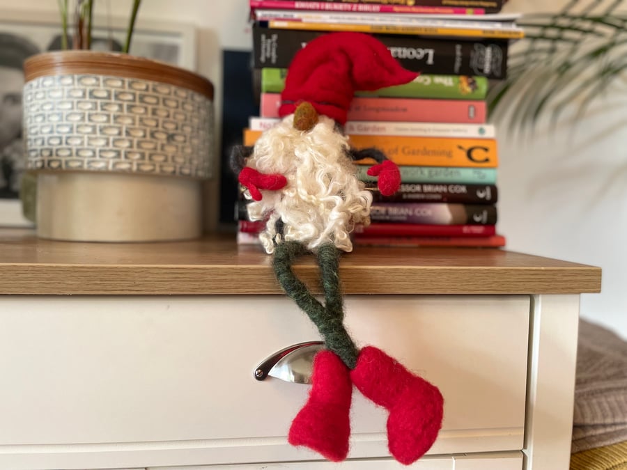 Christmas Gnomes,  Gonk, Santa Claus, Father Christmas,  flexible figure.