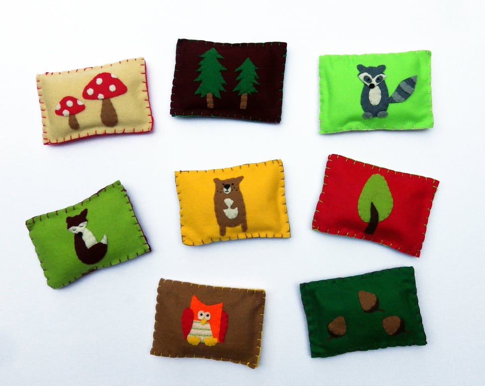 Woodland Bean Bags, Traditional Kids Toys, Summer Games
