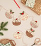 Christmas Pudding Garland - Image 2