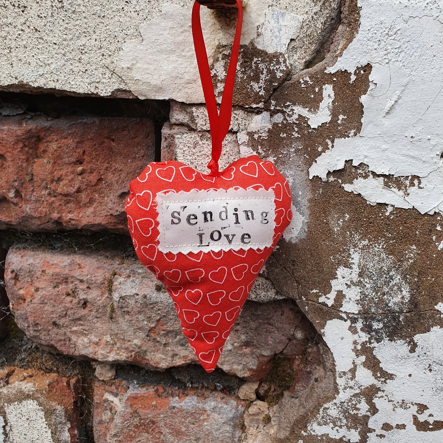 Hanging Hearts: Sending Love