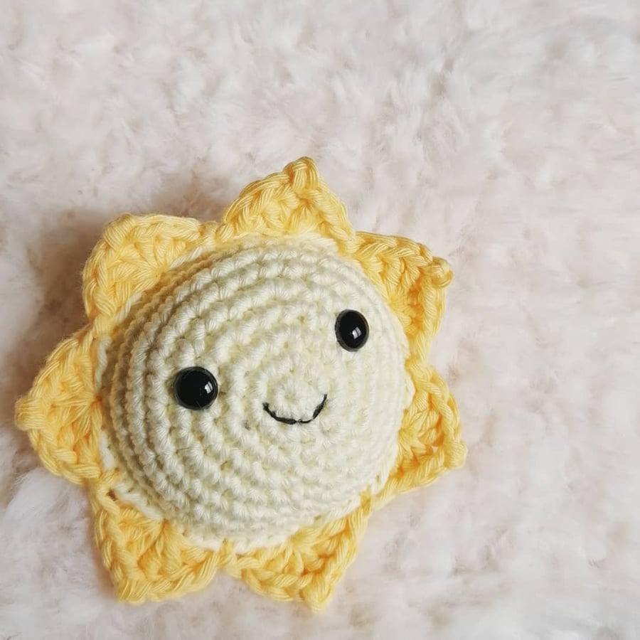 Crochet Sun Baby Mobile