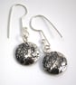 Silver Owl Drop Earrings - Image 1