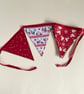 Large bunting with robins - glows in the dark - reversible  - Image 6