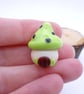 small glass toadstool house - Image 3