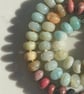 Sahara Sky Hand Knotted Beaded Gemstone Necklace - Image 7