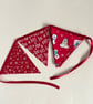 Christmas Polar Bear bunting - large - reversible  - Image 10