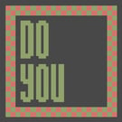 DO YOU Needlepoint Cushion Pattern - Large Digital Tapestry Chart PDF