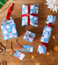 Christmas Gift Box Making Kit – Colourful Snowmen - Image 1