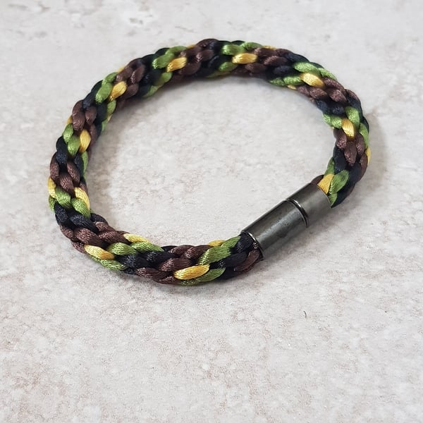 Camouflage Bracelet, Camo Wristband, Bracelets for men, gift ideas for him