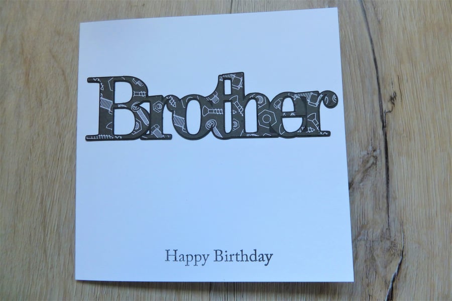 happy birthday brother card