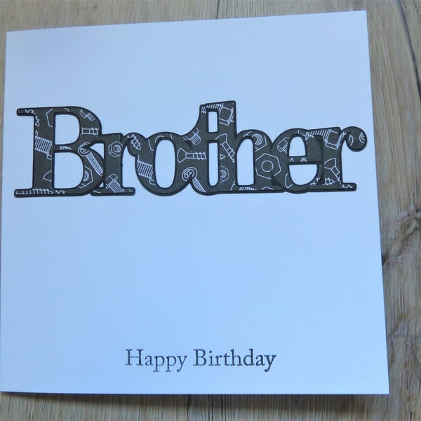 happy birthday brother card