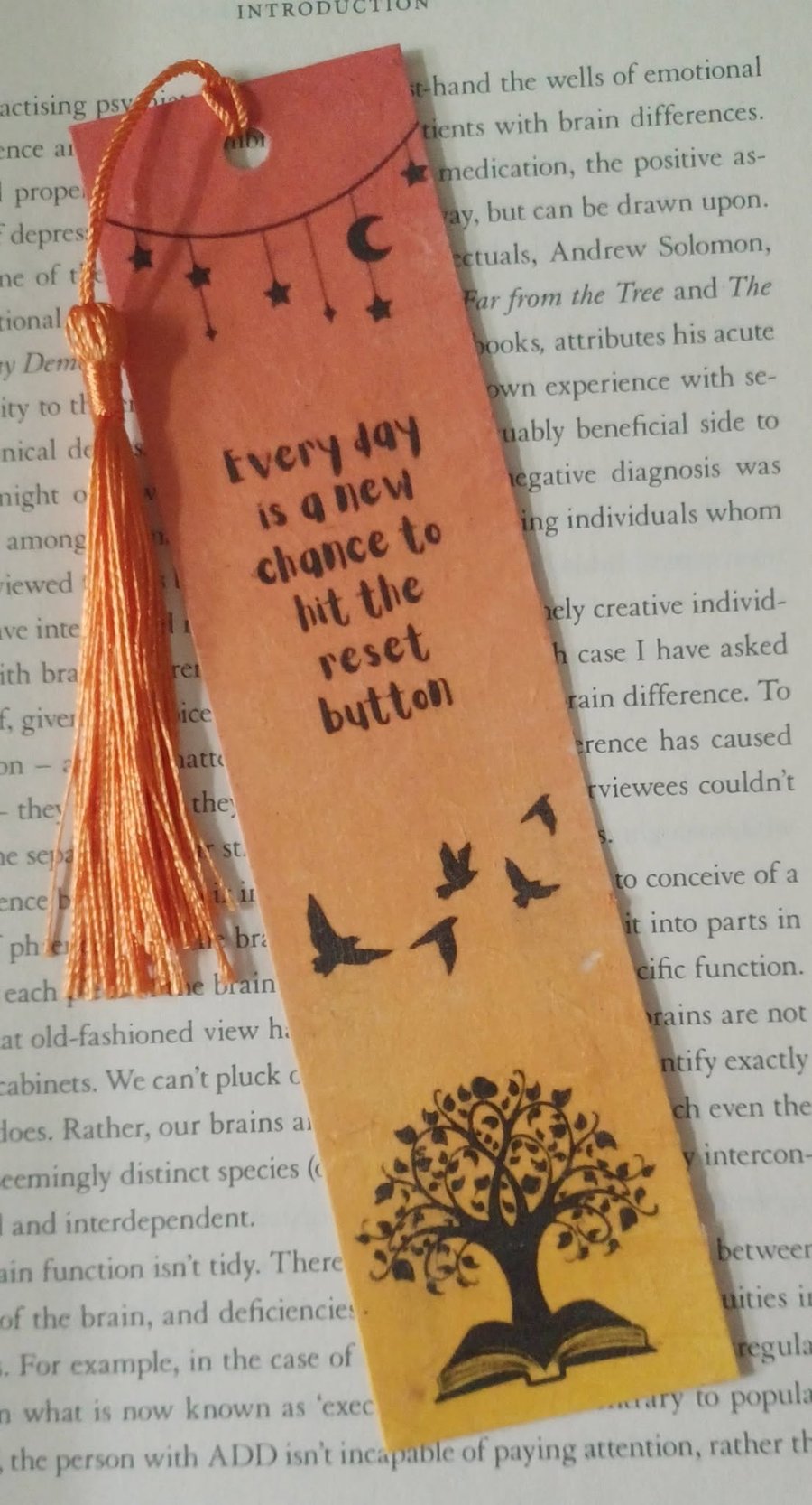 Handmade Affirmation Bookmark and Gift Tag