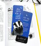 Badger & Moon Bookmark: "All Sett for a Good Read", 52mm x 148mm - Image 6