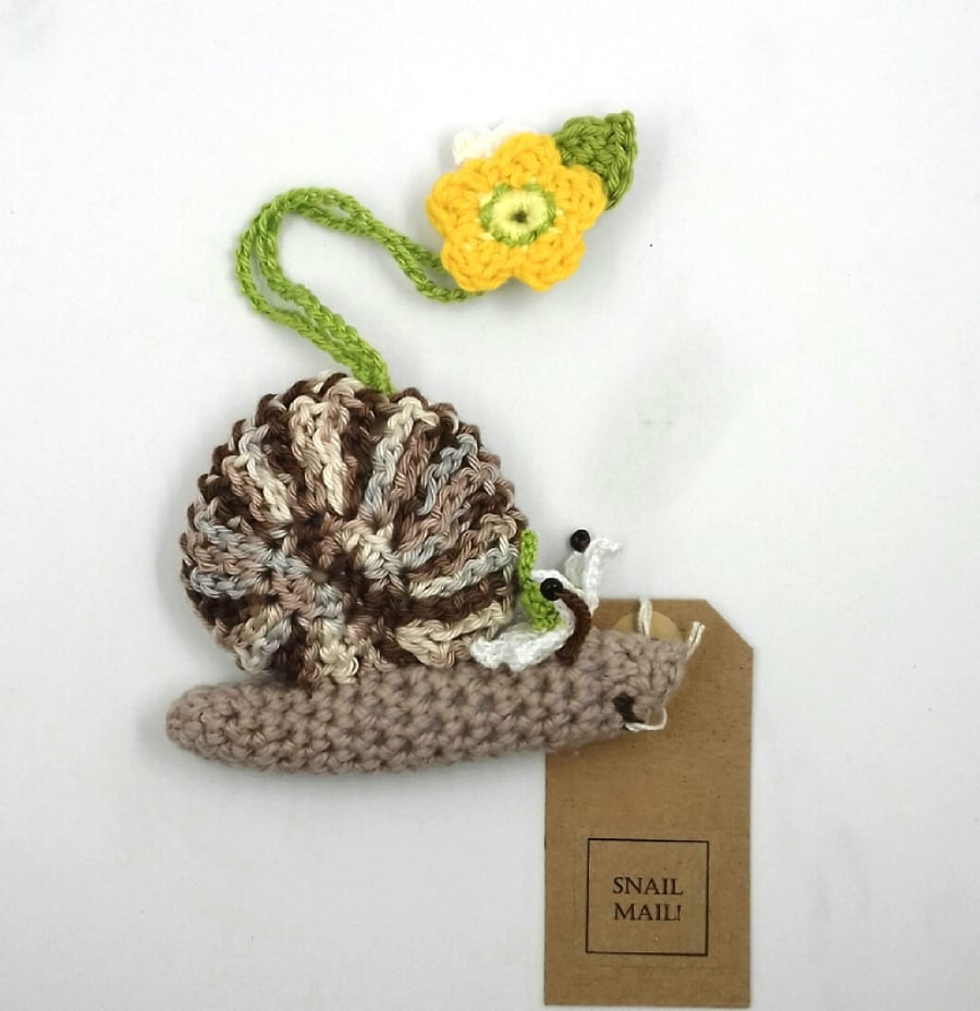 Crochet Snail Mail 