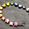 Animal Magic Collection Rainbow Zoo Kitsch Polymer Clay Bracelet