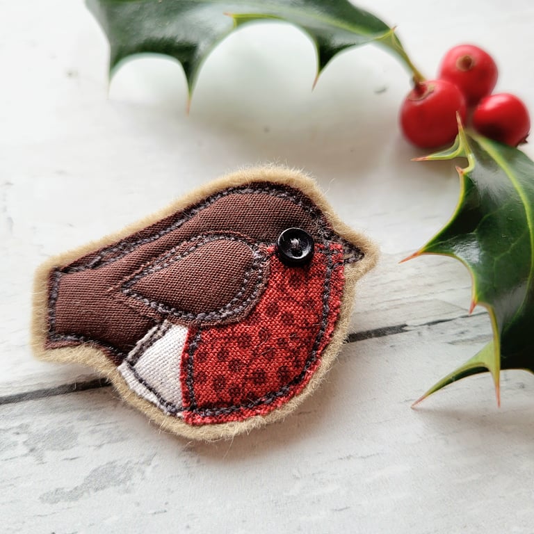 Little Robin Brooch