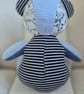 Mini Memory Bear from Baby Clothes, Uniform or Loved One Clothing - Image 5