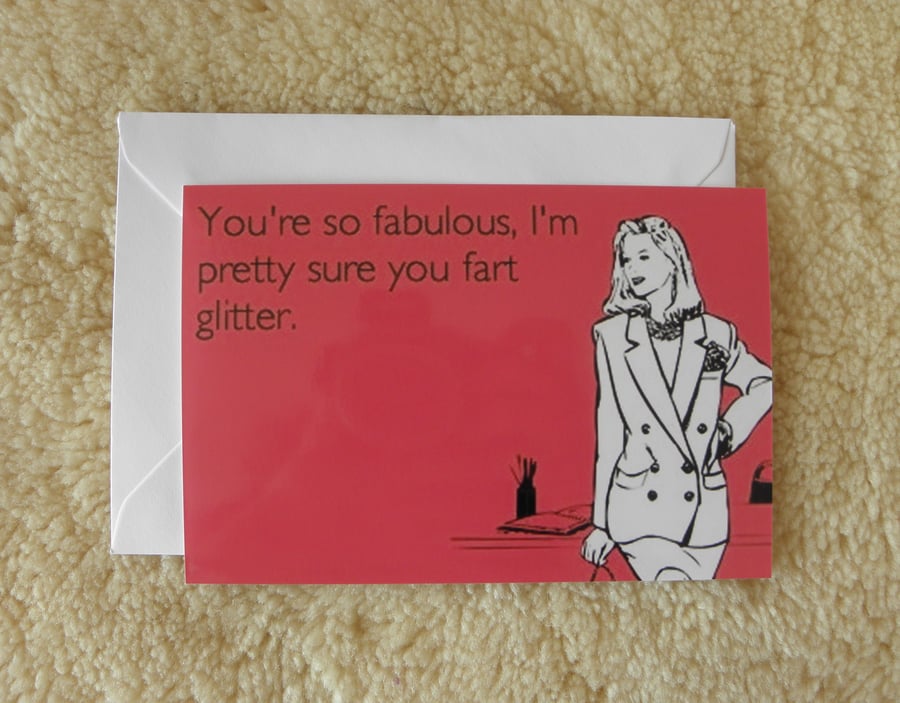 You're SO Fabulous Card