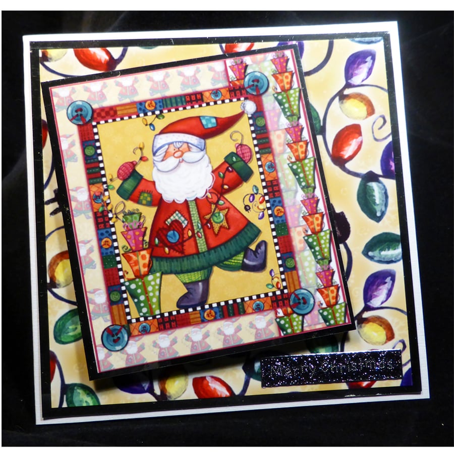 Father Christmas and Christmas Lights (X557)