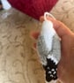 Seagull hand knit tree decoration - Image 2