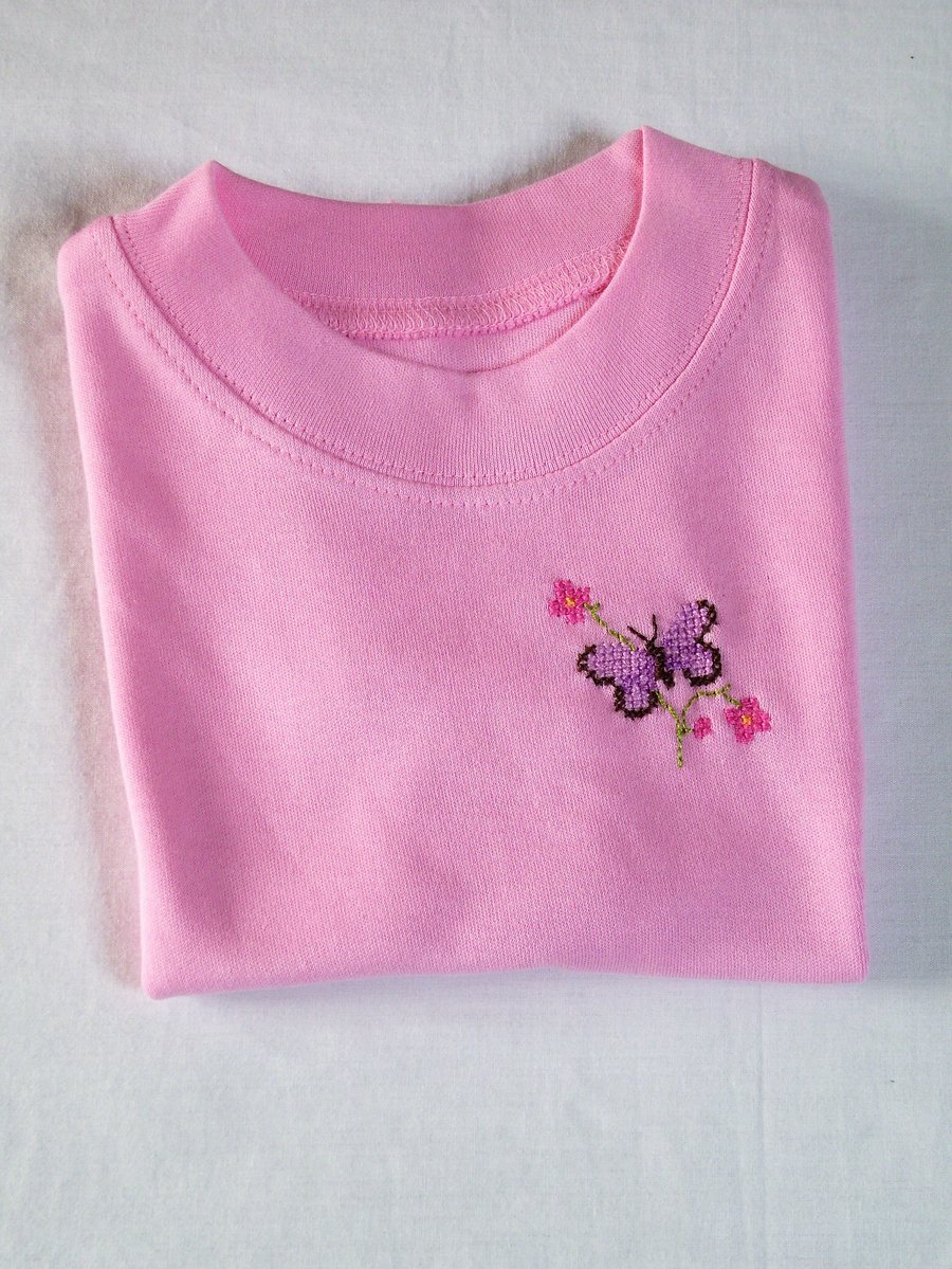 Butterfly T-shirt Age 3-6 months