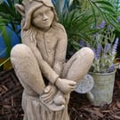 Foxglove the Elf Stone Garden Ornament