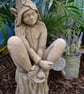 Foxglove the Elf Stone Garden Ornament