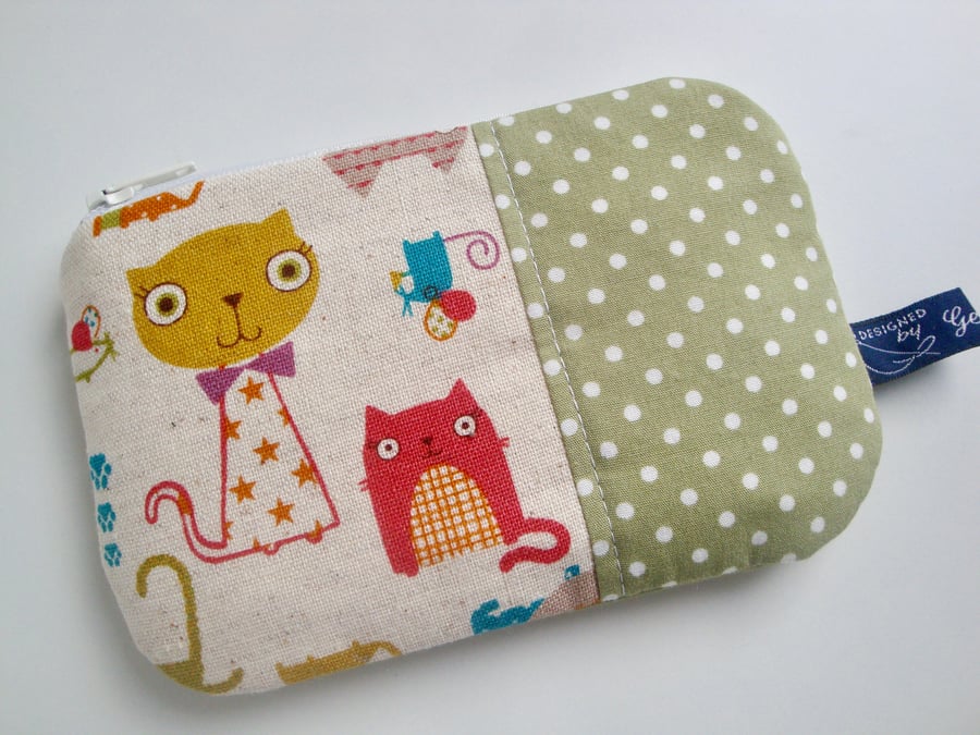 Cotton Cat  Coin Purse - Special offer 