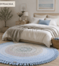 Rug , round, 160cm width - Image 2