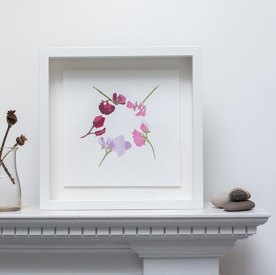 25x25: Lockdown Sweet-peas