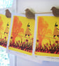 Tight Rope Walker II, Hand Pulled Screen Print - Image 1