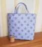 Floral print gift bag: fabric and reusable - Image 1