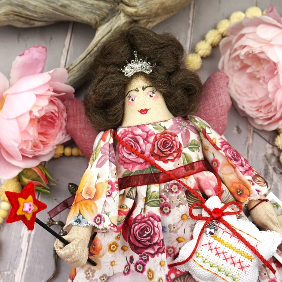 Hilde, A Tiny Fairy God Mother Doll