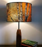 Silver Birch Trees Drum Lampshade by Lily Greenwood - Medium - 30cm