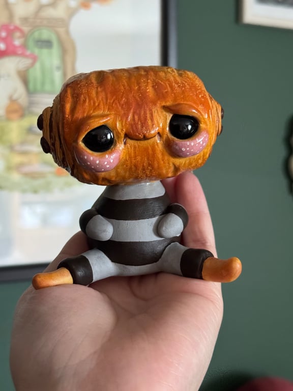 Pain Au Chocolat Pastry Man Figurine 