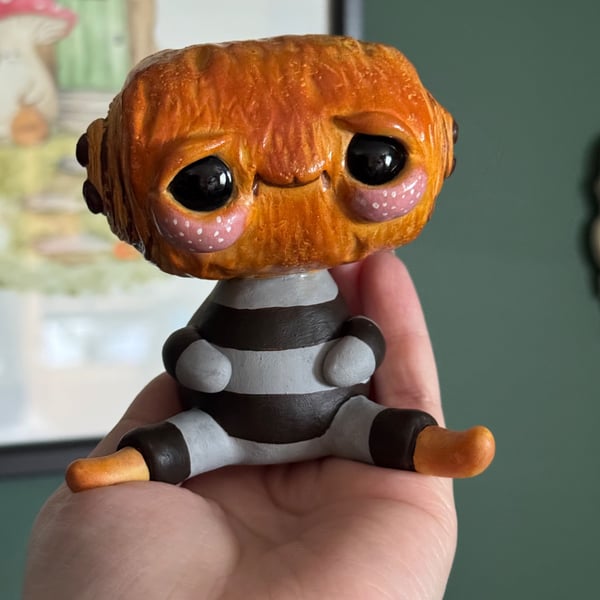 Pain Au Chocolat Pastry Man Figurine 