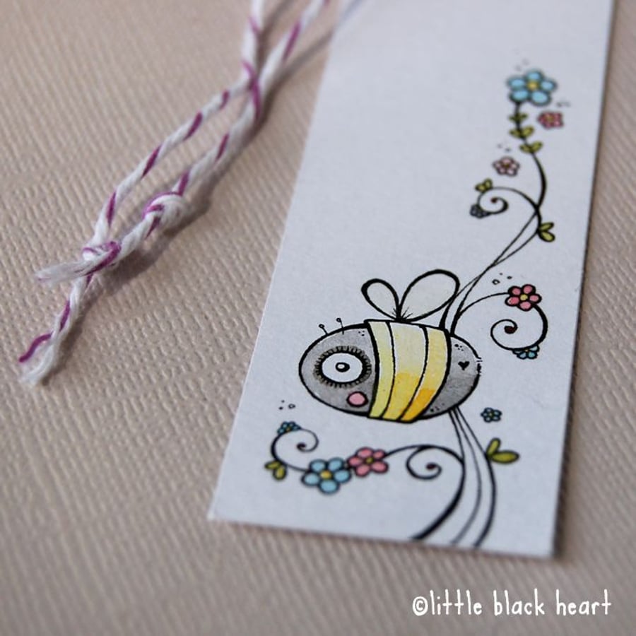 busy bee bookmark