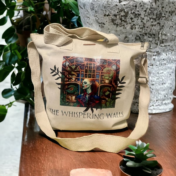 large zip up tote bag 