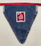 Denim Christmas Bunting with Scandi motifs - Image 10