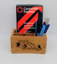 Handmade Solid Oak Desk Tidy - Formula 1 Car - Image 5