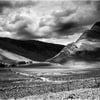 Fleetwith Pike & Gatesgarth Lake District  B&W mounted print  - Free UK Postage!