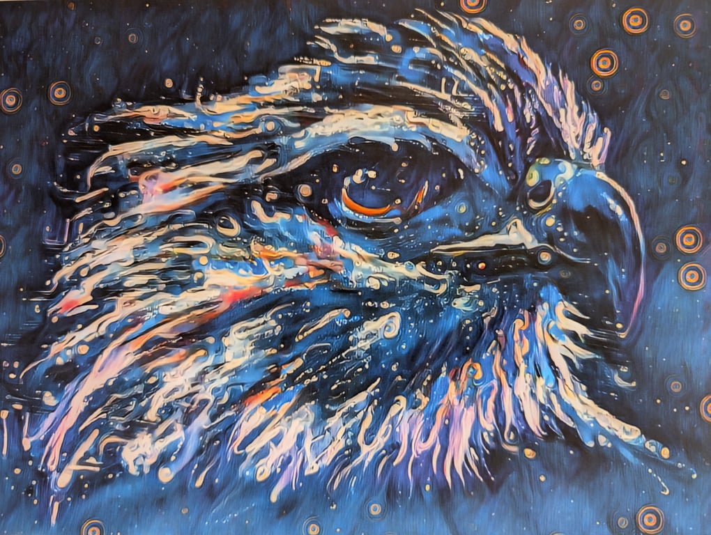 A4 Artwork (digital image Eagle)